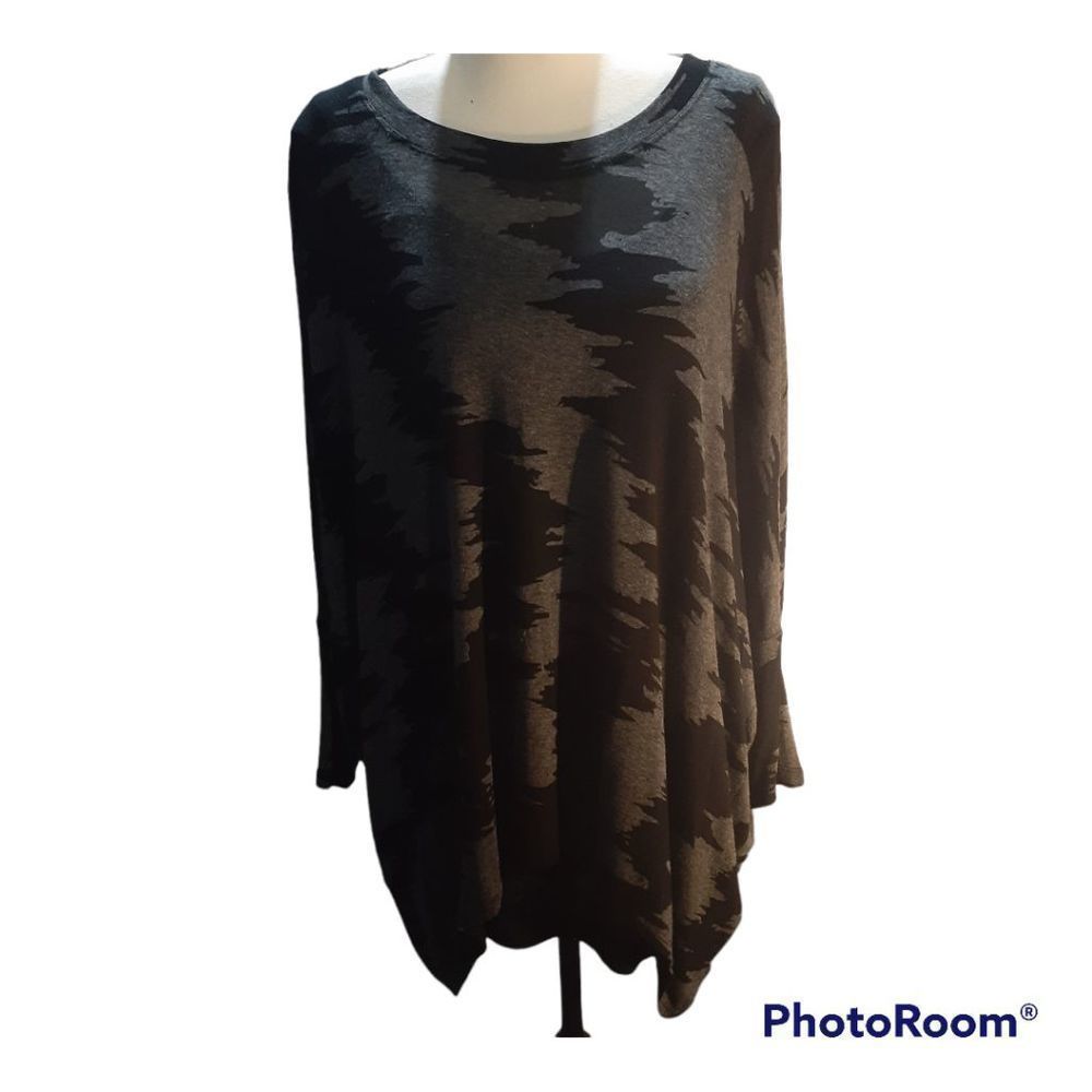 🎀 Grace Elements Oversize Slouchy Comfort Blouse, Shirt, Sz Small